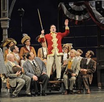 Stef Tovar stars as Harold Hill in The Music Man