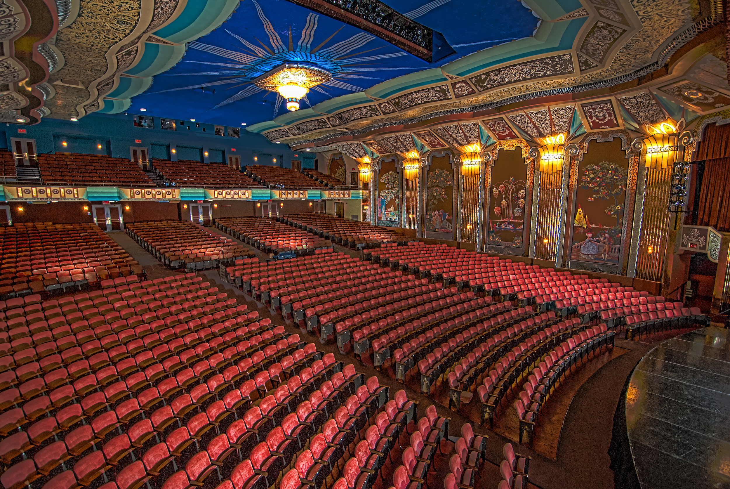 The Paramount Huntington Seating Chart