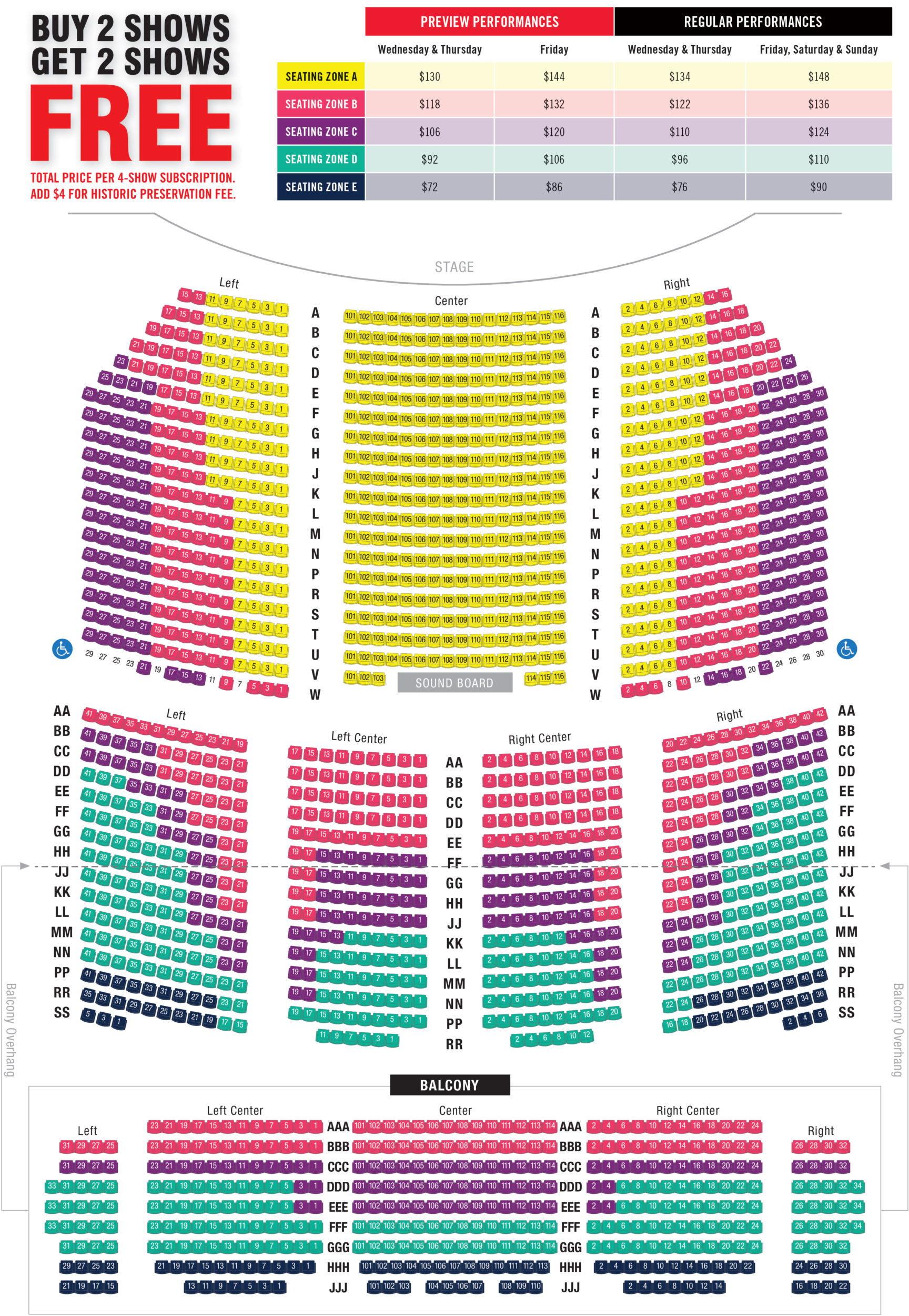 Seating Chart Paramount Theater Aurora Il