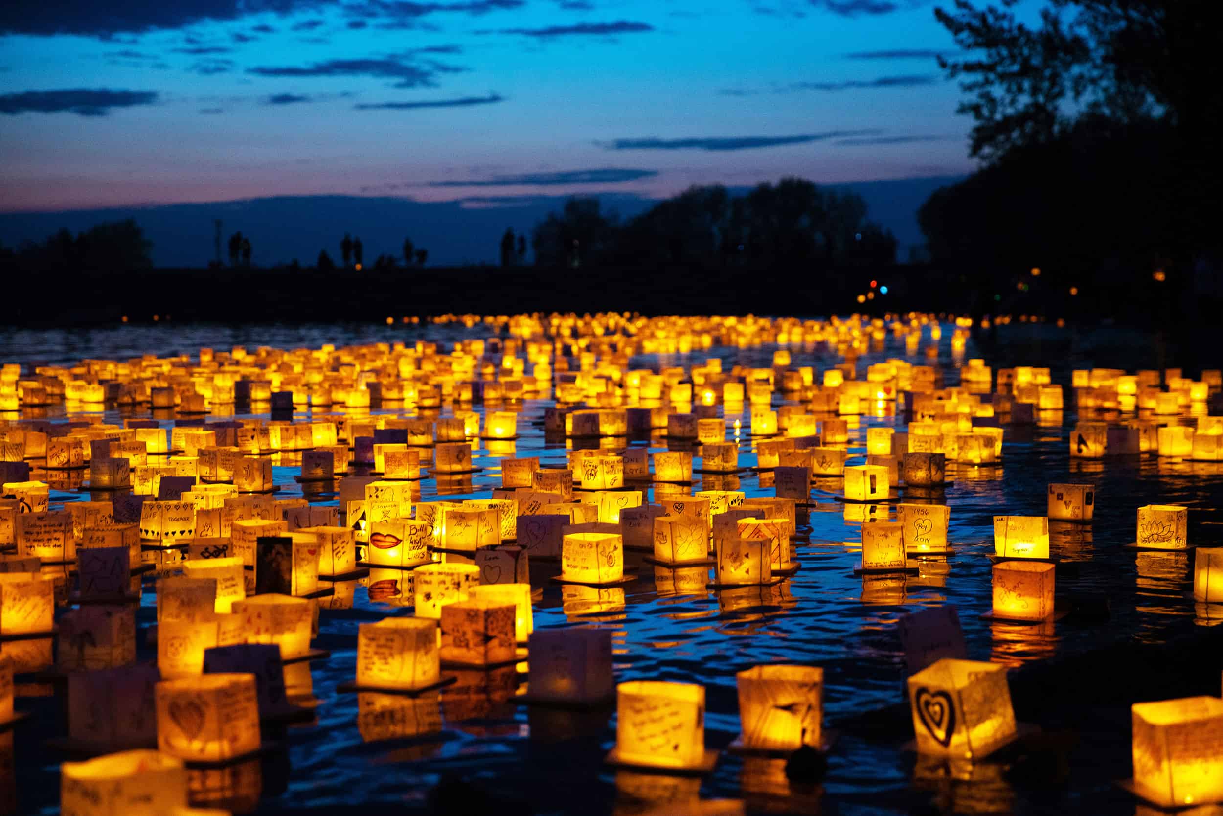 water lantern festival pittsburgh